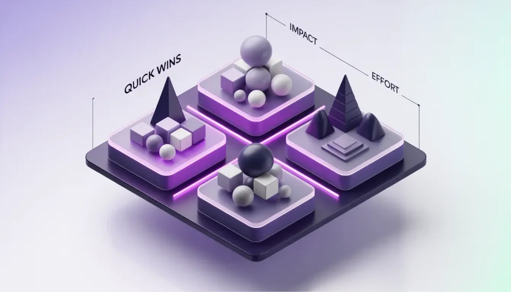 Impact vs. Effort Matrix